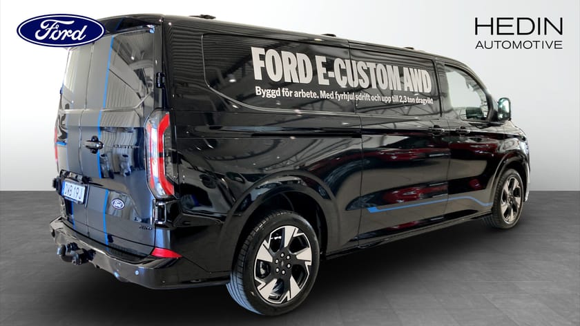 Bild 2 av Ford E-Transit Custom 340 AWD E-CUSTOM SPORT SKÅP 340L 218hk Demo