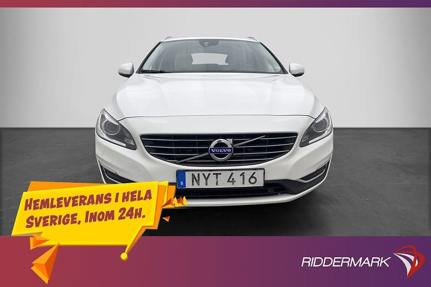 Bild 2 av Volvo V60 D4 AWD 190hk Summum Värmare Skinn Rattvärme