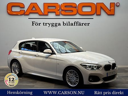 BMW 120i 184hk Steptronic M Sport Skinn Svensksåld