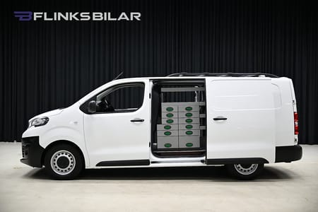 Peugeot Expert Utökad Last 177HK Automat|Lång|Servicebil|Inredd|Lågmil|Moms|SeUtr!