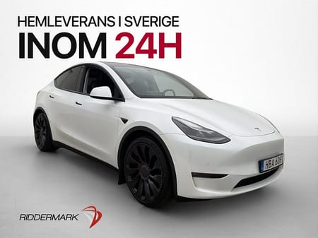 Tesla Model Y Performance AWD 1 Brukare Moms Pano Kamera AP
