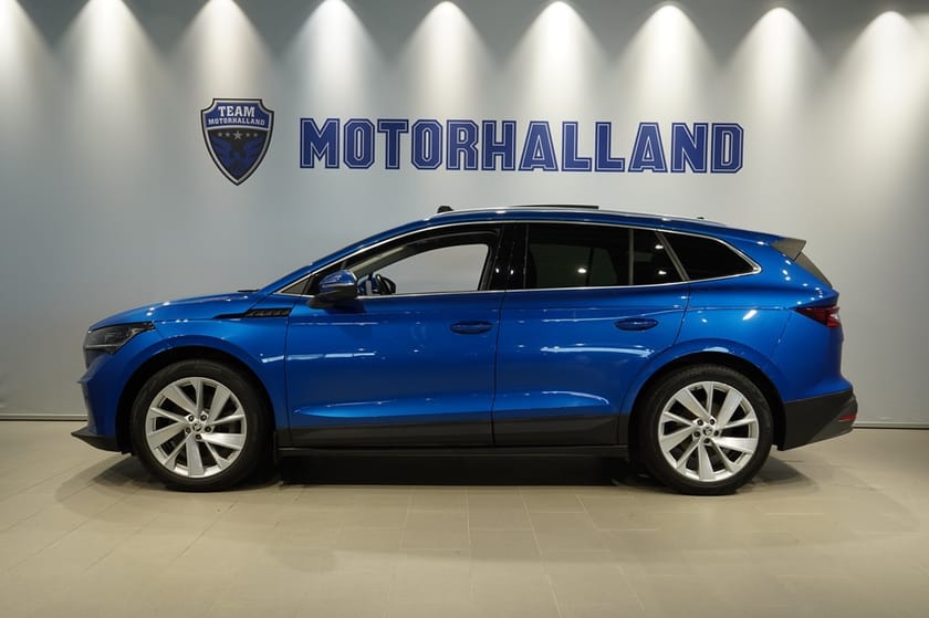 Bild 5 av Škoda Enyaq iV 80 82 KWH 99% SoH DRAG, PANO, KAMERA. LÄDER MM!