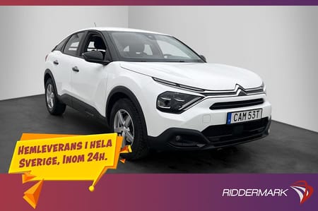 Citroën C4 PureTech 131hk Feel Rattvärme CarPlay Sensorer