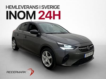 Opel Corsa-e 136hk Elegance Kamera Nav Halvskinn Värmepump