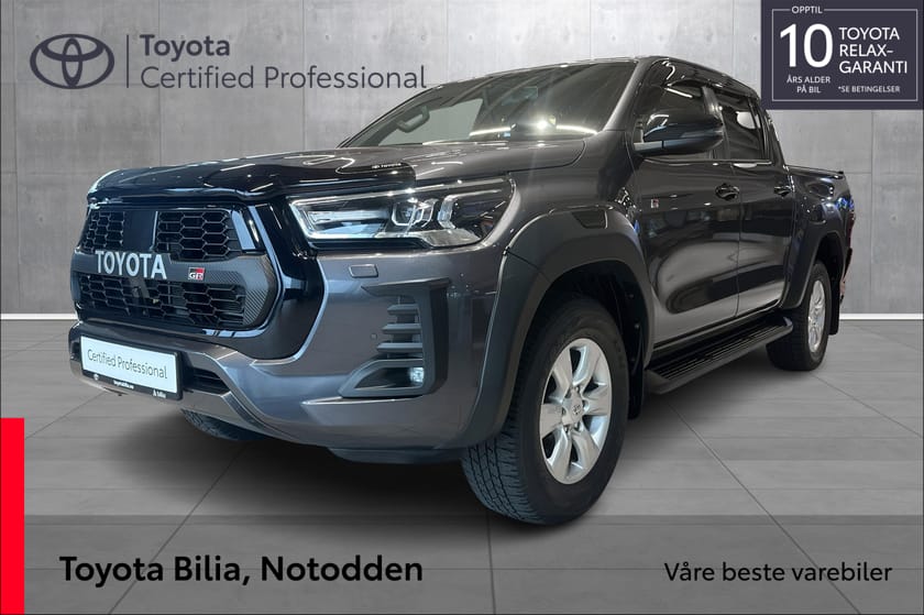 Bilde 1 av Toyota Hilux Dobbelcab GR-Sport/D-Cab/2,8 lt diesel/204 hk