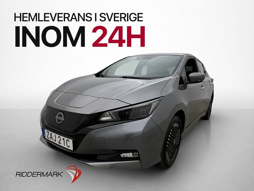 Bild 1 av Nissan Leaf e+ 217hk N-Connecta 360° kamera Navi Rattvärme