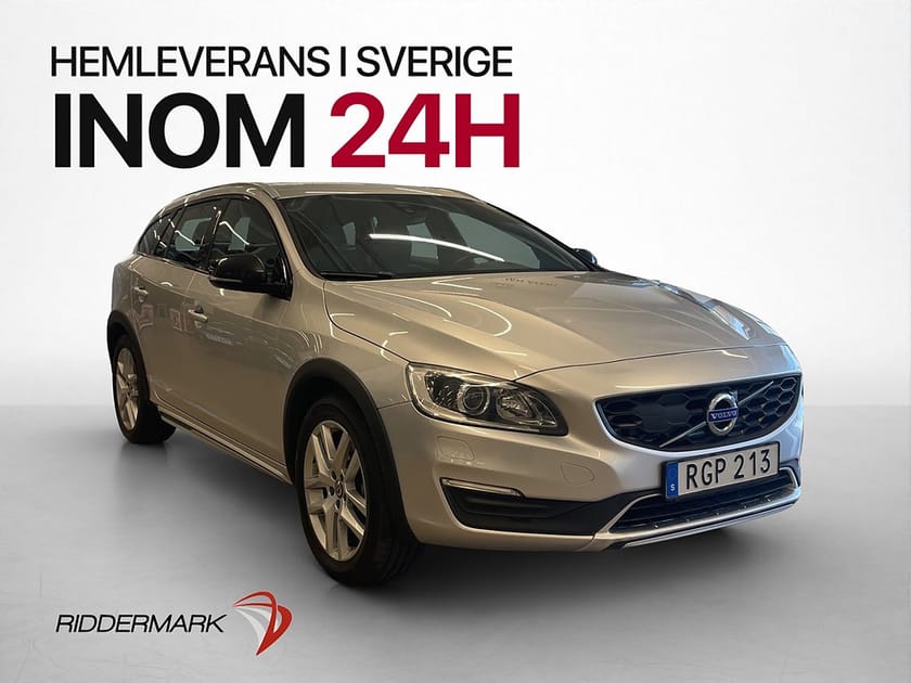 Bild 3 av Volvo V60 Cross Country D4 AWD Summum Värmare Skinn Elstol