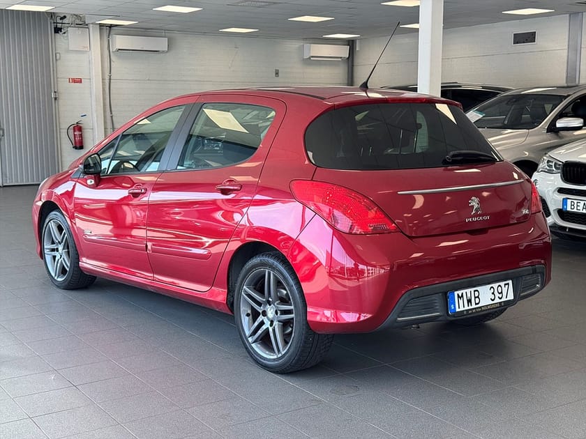 Bild 5 av Peugeot 308 5-dörrar 1.6 VTi 120hk Sportline 2012