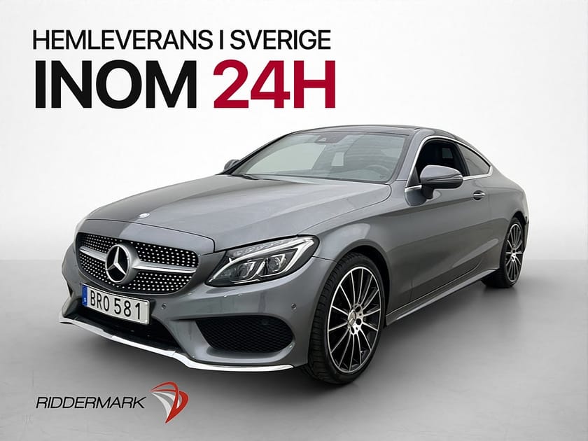 Bild 3 av Mercedes-Benz C 250 Coupé 211hk AMG Line Pano Kamera