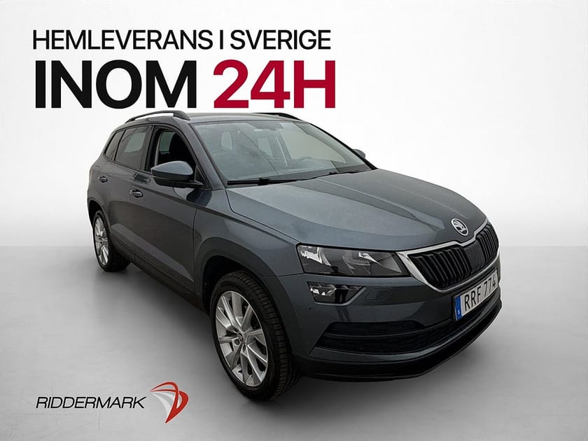 Bild 1 av Škoda Karoq Skoda 1.6 TDI 115hk Kamera Dragkrok CarPlay Adaptiv