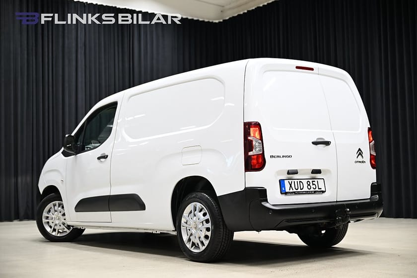 Bild 5 av Citroën Berlingo Van Long 1.5 BlueHDi 102HK L2|Inredd|Drag|Värmare|EnÄgare|Moms