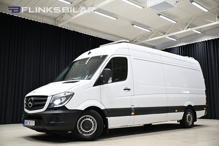 Bild 1 av Mercedes-Benz Sprinter 316 BlueTEC Skåpbil Extra-lång|Automat|Servicebil|Kontor|Inredd|