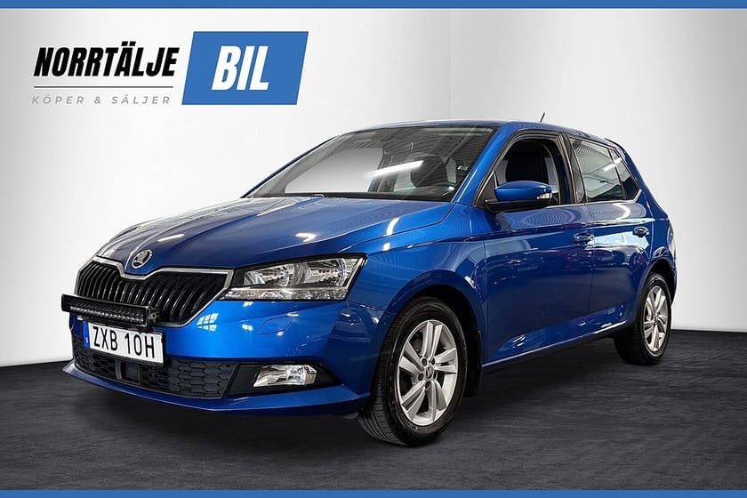 Bild 1 av Škoda Fabia Skoda 1.0 95 HK TSI STYLE CARPLAY PDC NYSERV 646 KR/ÅR