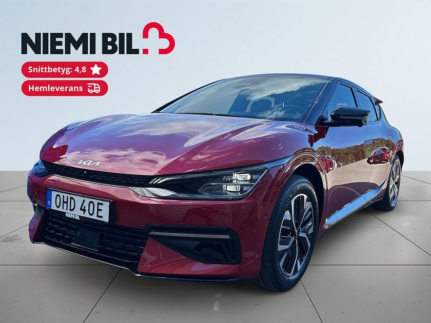 Bild 1 av Kia EV6 77.4 kWh AWD GT-Line 360/MERIDIAN/HeadUp/Skinn/SoV-hjul