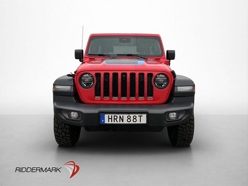 Bild 2 av Jeep Wrangler Unlimited 4xe Rubicon Diff Drag Skinn Kamera