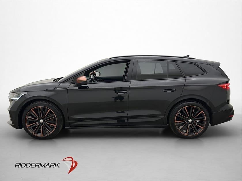 Bild 5 av Škoda Enyaq iV 80x Skoda Founders Edition Crystal Värmare 360° Pano