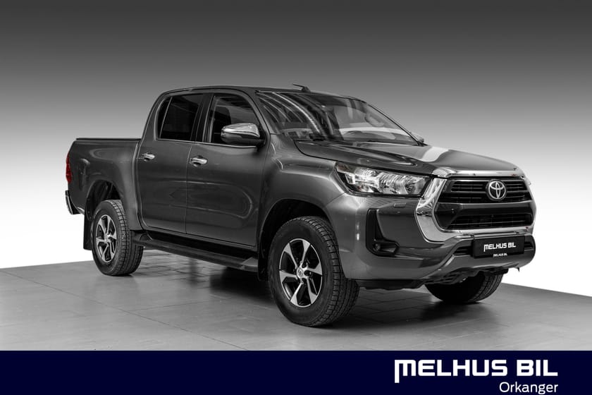 Bilde 1 av Toyota Hilux Dobbelcab 2.4 150HK D-CAB NY SERVICE•KAMERA•KROK•DAB+•FRI FRAKT