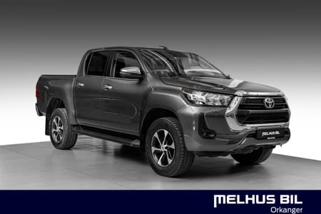 Toyota Hilux Dobbelcab 2.4 150HK D-CAB NY SERVICE•KAMERA•KROK•DAB+•FRI FRAKT