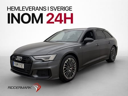 Audi A6 Avant 55 TFSI e quattro 367hk S-Line Drag Halvskinn Navi