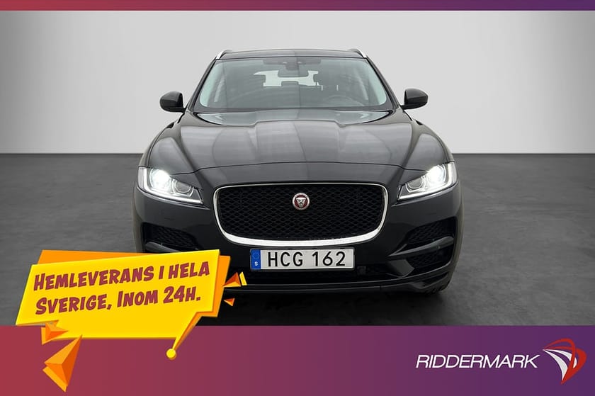 Bild 2 av Jaguar F-Pace 20d AWD Comfort Edt Kamera Drag Navi Rattvärme