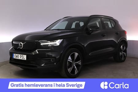 Volvo XC40 Recharge Plus Kamera Drag BLIS Elstol Navi