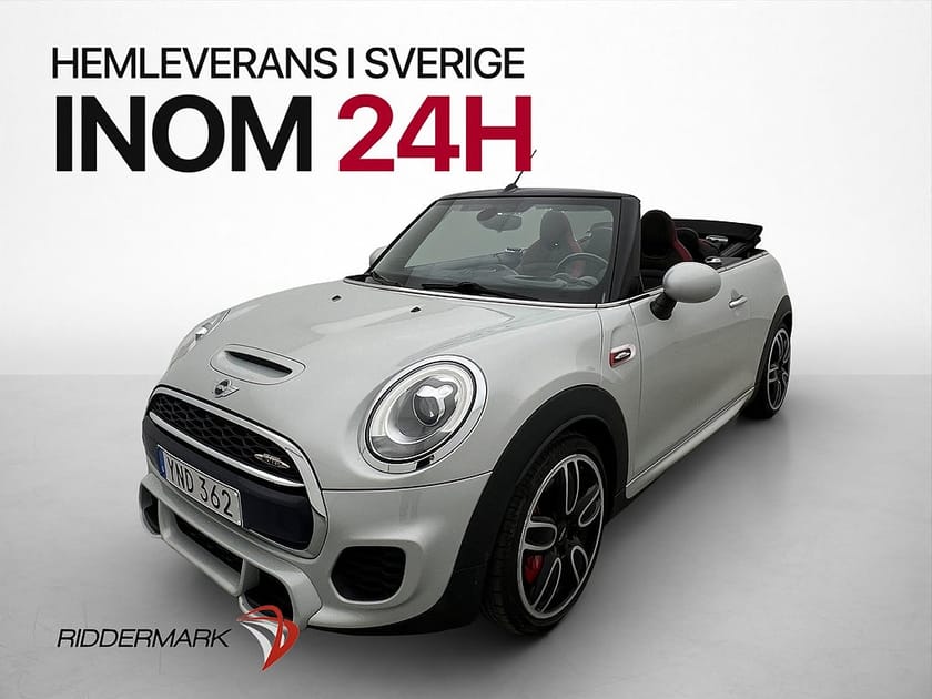 Bild 3 av MINI John Cooper Works Cabriolet Convertible 231hk Chili HUD H/K Navi