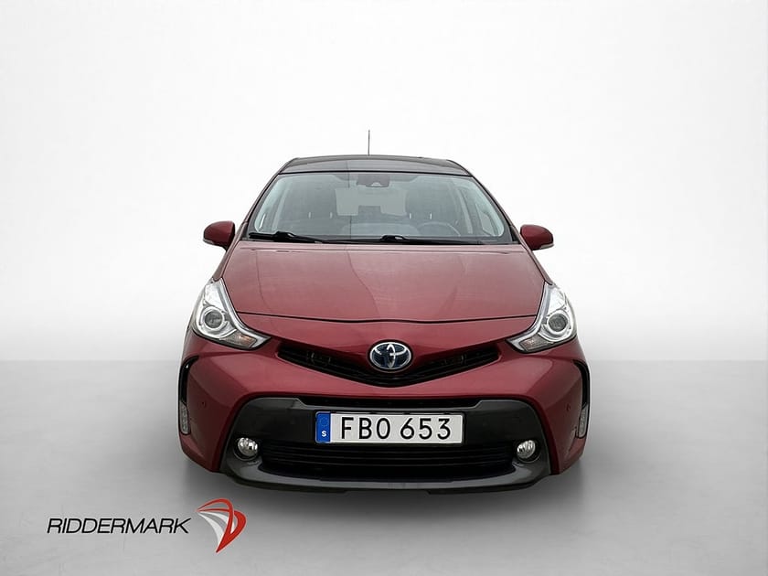 Bild 2 av Toyota Prius+ Hybrid 122hk 7-sits Panorama Läder Backkamera