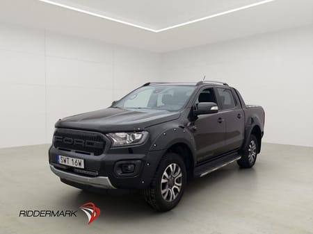 Ford Ranger Dubbelhytt Wildtrak 213hk 4x4 Värm Drag Diff B-Kamera MOMS