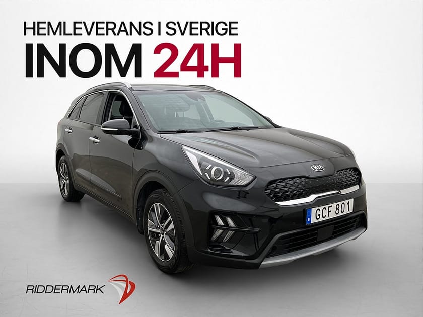 Bild 1 av Kia Niro Hybrid 141hk Advance Plus Kamera CarPlay Dragkrok