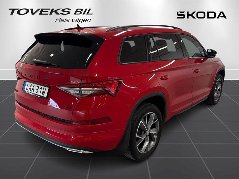 Bild 3 av Škoda Kodiaq Sportline 2.0 TDI 4x4 Nav 360 Kamera Drag