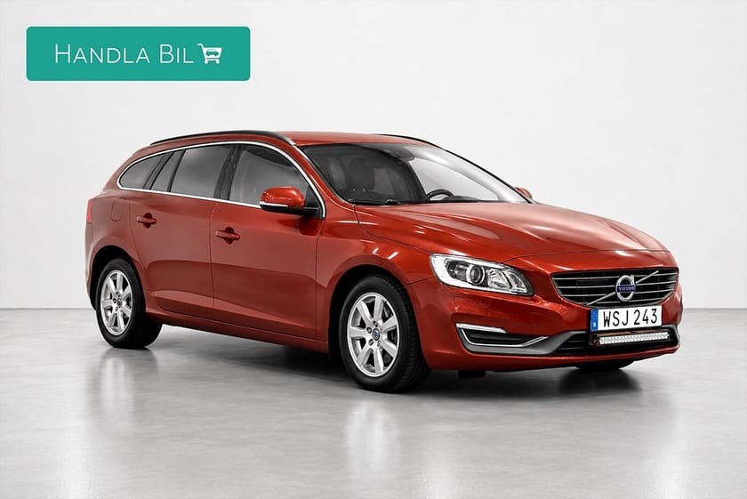 Bild 4 av Volvo V60 D2 Aut B-kam P-värm Blis Farthållare Kamrem bytt 115hk