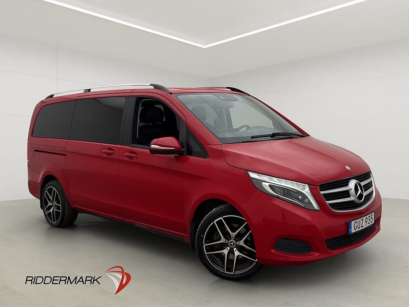 Bild 1 av Mercedes-Benz V 250d 3.1t Lång 250 D-Värm Navi Skinn B-Kamera 7-Sits