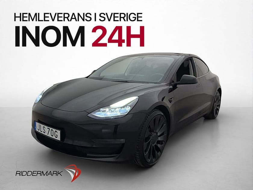 Bild 4 av Tesla Model 3 Performance AWD Värmepump Autopilot SV-Såld