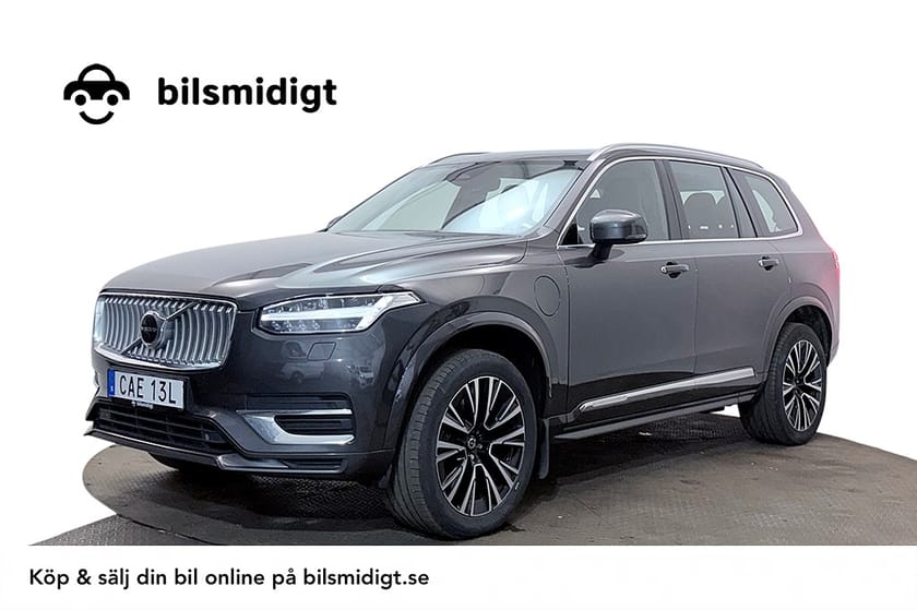 Bild 1 av Volvo XC90 Recharge T8 AWD Plus Bright 7-sits Drag H/K P-Klimat 456hk