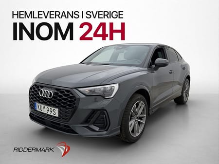 Audi Q3 Sportback 35 TFSI 150hk Värmare Cockpit CarPlay Drag