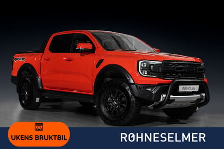 Ford Ranger Raptor Double Cab 3.0 V6 292hk | Lazer | 2x Hjul | Sp.Eksos