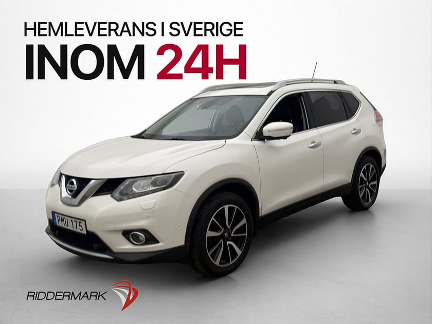 Bild 3 av Nissan X-Trail 7 Seats 1.6 DIG-T 163hk 7-Sits Pano 360° Skinn Drag