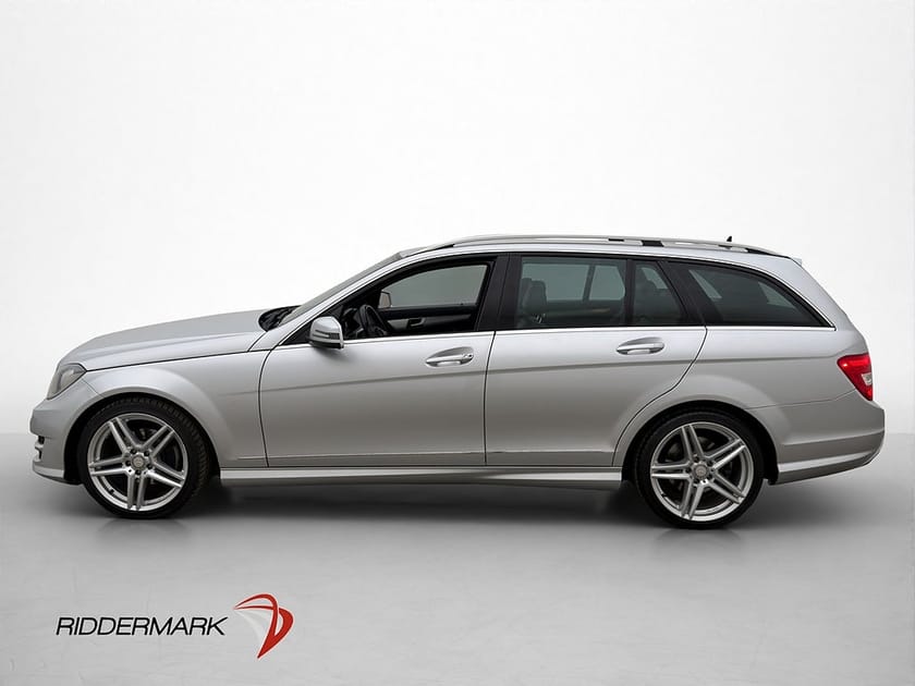 Bild 5 av Mercedes-Benz C 200 T CDI BE C200 AMG-Line P-Sensorer Halvskinn Dragkrok