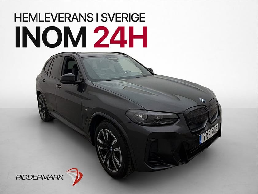 Bild 1 av BMW iX3 286hk M Sport Charged Pano Kamera Skinn Drag MOMS