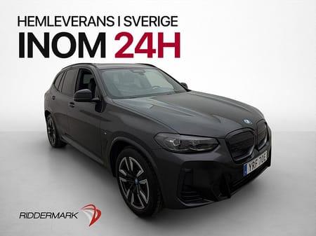 BMW iX3 286hk M Sport Charged Pano Kamera Skinn Drag MOMS