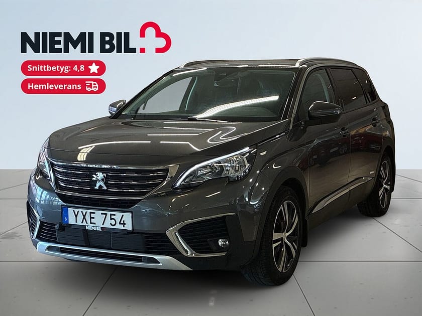 Bild 1 av Peugeot 5008 1.6 BlueHDi 120 Allure 7-sits Dragkrok Mvärme Psens S&V