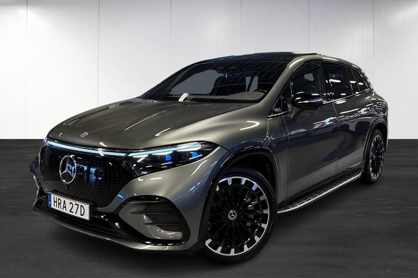 Bild 1 av Mercedes-Benz EQS SUV 450 4MATIC 4M | AMG | Burmester | Pano | 360 | Drag | Nightpaket | Minnespaket |