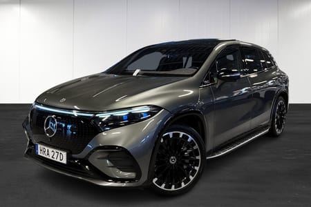 Mercedes-Benz EQS SUV 450 4MATIC 4M | AMG | Burmester | Pano | 360 | Drag | Nightpaket | Minnespaket |