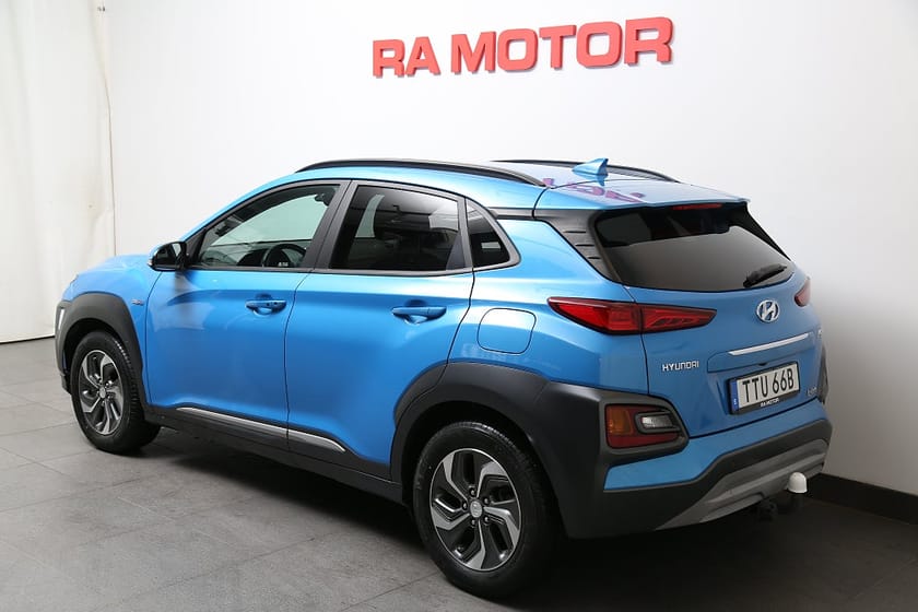 Bild 4 av Hyundai Kona Hybrid 1,6 GDI 141hk Premium Aut 1ägare Motorv Drag