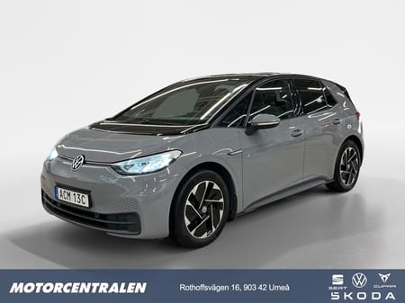 Volkswagen ID.3 Pure Performance Performance, 150hk/Backkamera/Ink.v.hjul