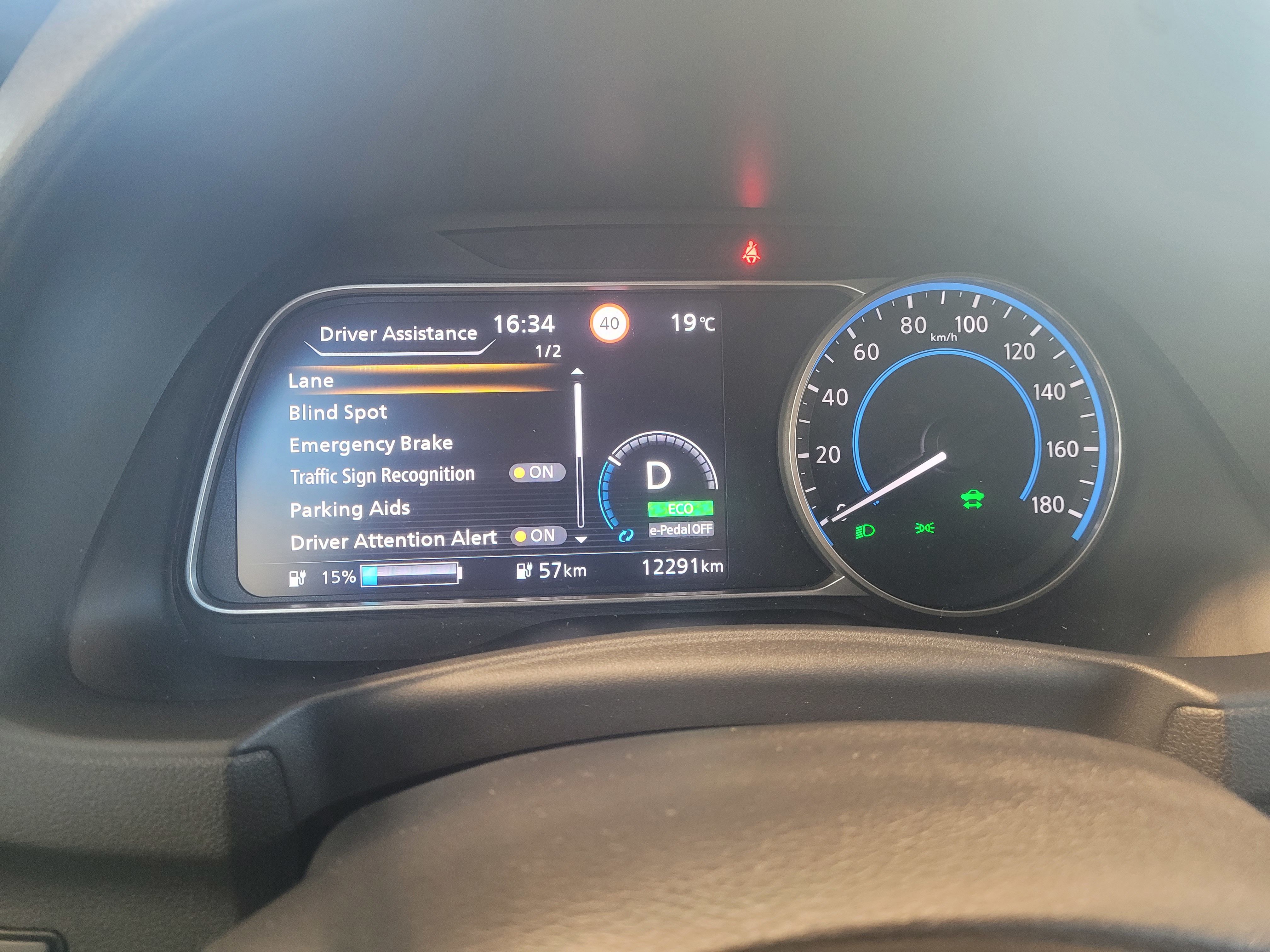 Nissan Leaf e+, 217hp, 2022