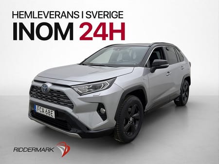 Toyota RAV4 Hybrid E-CVT 218hk Style Kamera Navi Rattvärm