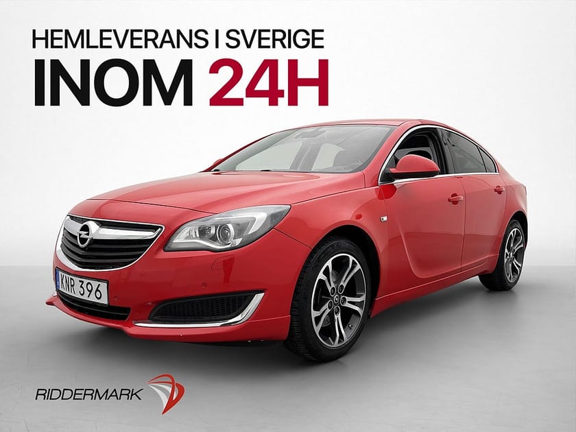 Bild 1 av Opel Insignia 2.0 CDTI 4x4 OPC-Line Värmare Rattv Navi Drag