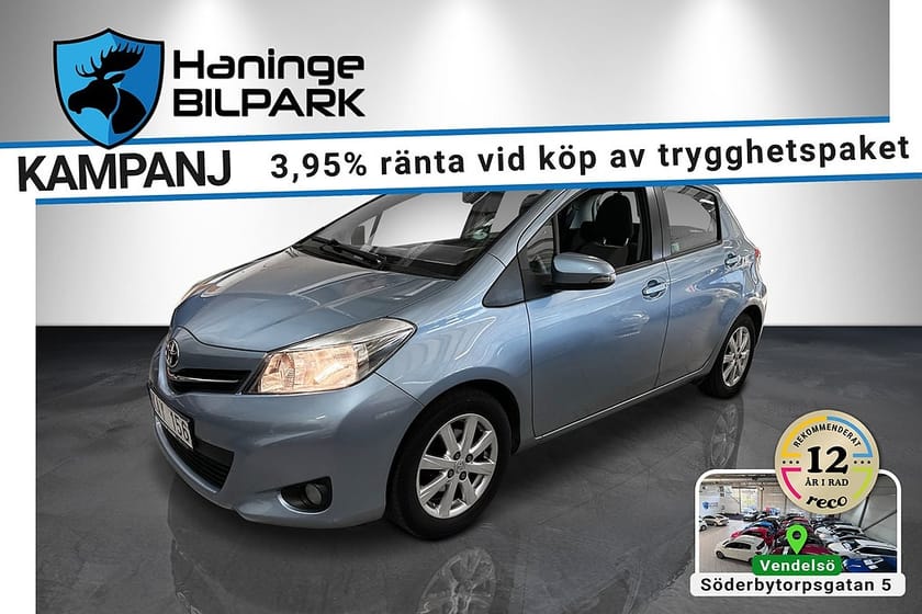Bild 1 av Toyota Yaris 5DR 1.33 Dual / AUTOMAT / B-Kamera / 3,95% SUPERDEAL