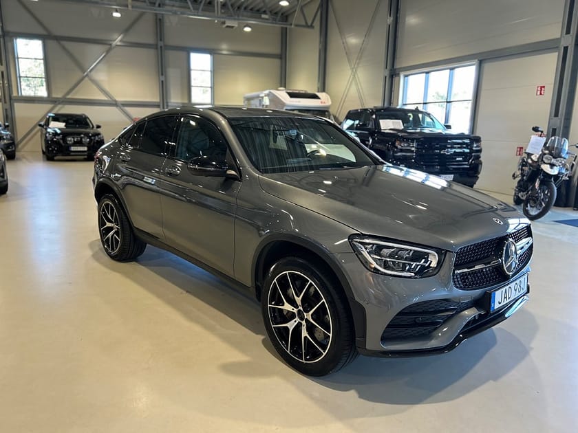 Bild 2 av Mercedes-Benz GLC 300 de Coupé 4MATIC 9G-Tronic AMG Line/360/Drag/moms